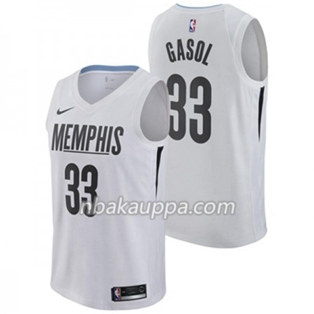 Memphis Grizzlies Marc Gasol 33 Nike City Edition Pelipaidat Swingman - Miesten